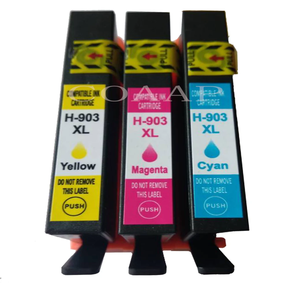 Новое обновление 903 903XL совместимый чернильный картридж для hp Officejet Pro 6950 6960 6961 6963 6964 все-в-одном принтер, hp 903XL 907XL