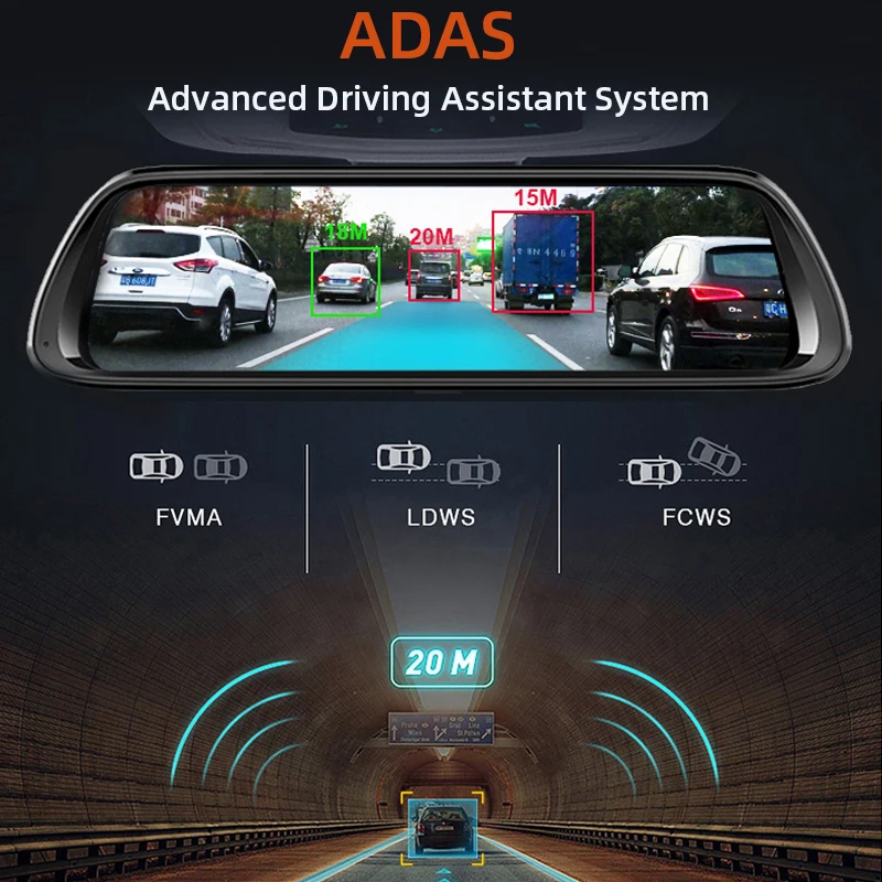 Bluavido 4G Android 8,1 Dash камера 10 дюймов зеркало заднего вида GPS навигация FHD 1080P Автомобильный видеорегистратор видео регистратор WiFi рекордер