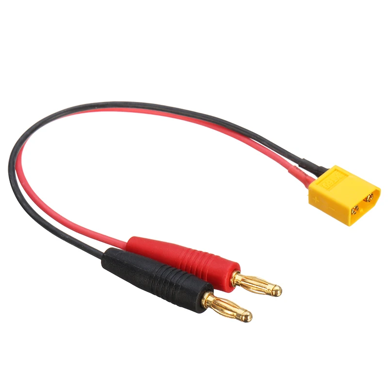 15 см 16awg силиконовый провод XT60 разъем в Банановый штекер 4 мм разъемы для батарей
