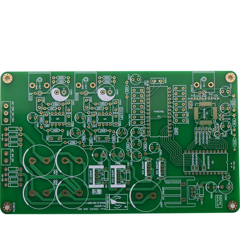 HiFi аудио OS3 SAA7220P/B+ TDA1541 DAC декодер печатной платы