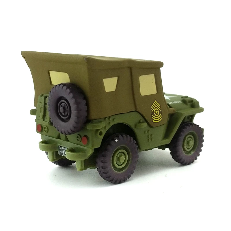 Disney Pixar Cars Sarge 1:55 литье под давлением металлический сплав Игрушечная модель