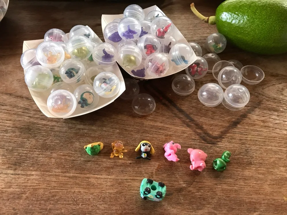 400 шт. хорошего качества 28 мм китайские мялки шарики капсулы с мягкой резиновой