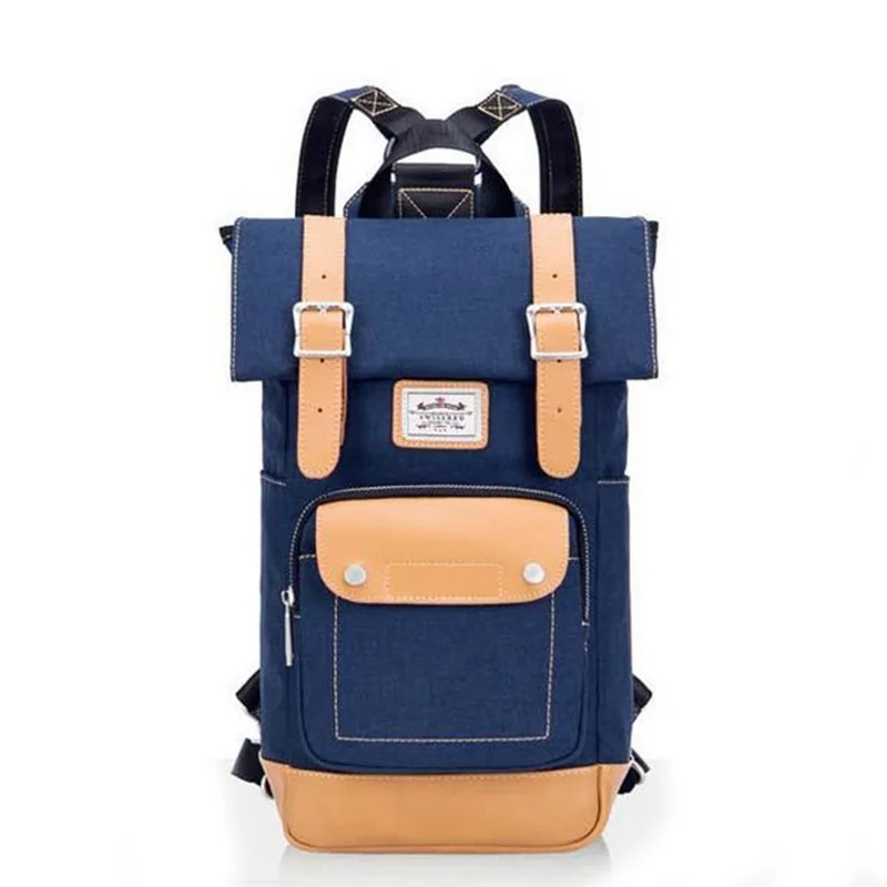 Fashion Male Backpack Soft Shoulder Strap Large Capacity Casual Business Laptop Camera School Bag Designer for Men | Багаж и сумки