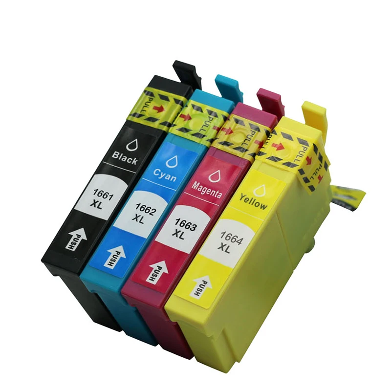 4 цвета 1 набор совместимый картридж для принтера epson 166 T1661 ME-10/101 | Компьютеры и