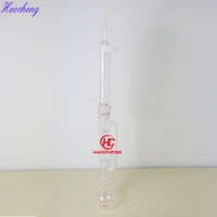 free shipping 250ml soxhlet extraction glassware system soxhlet extrctor with coiled condenser