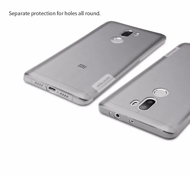 NILLKIN природа ТПУ чехол для Xiaomi Mi5S Plus прозрачный мягкий чехол для Xiaomi Mi 5s Plus