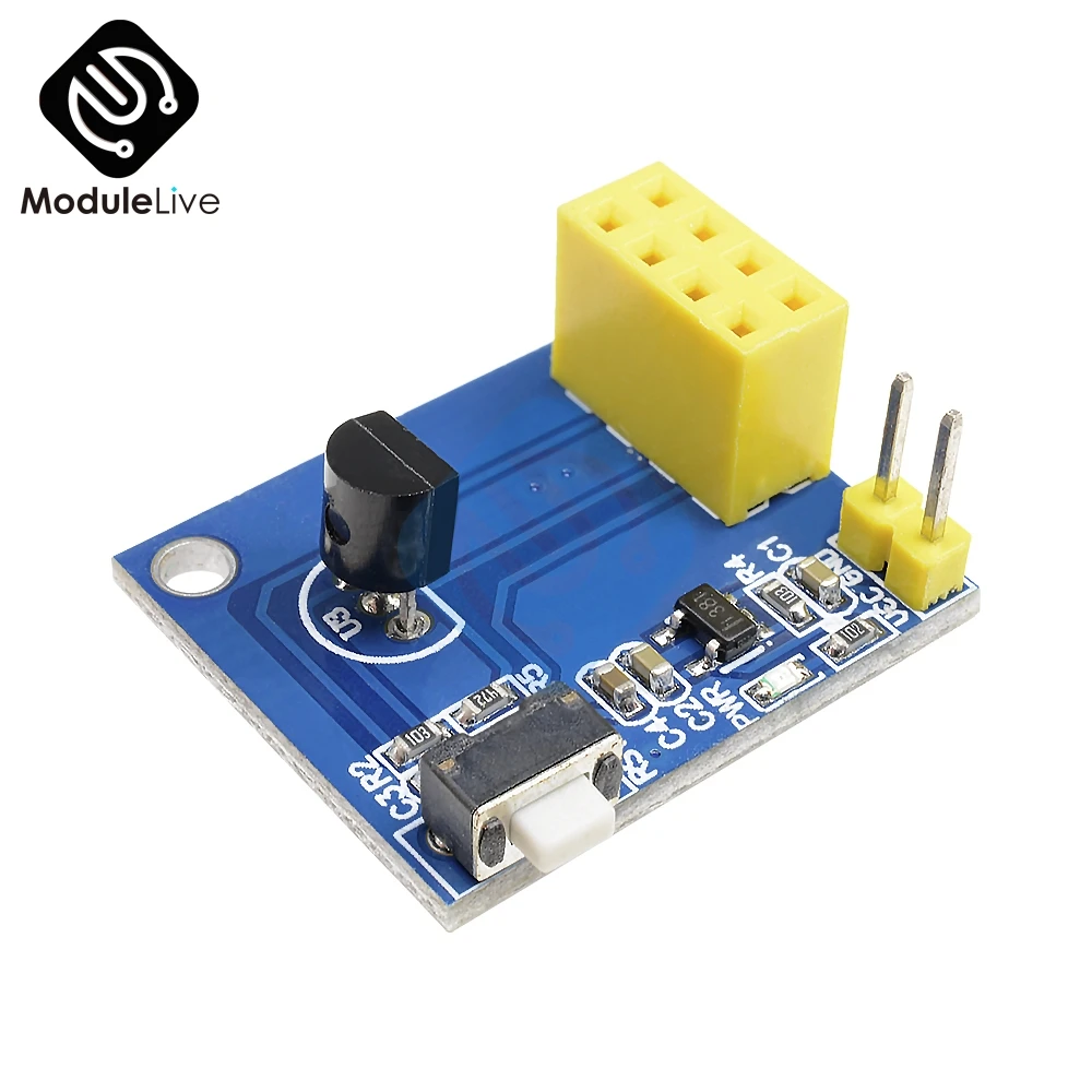 ESP8266 ESP 01S ESP01 DS18B20 модуль датчика температуры и влажности Wifi для Arduino Smart Home IOT DIY