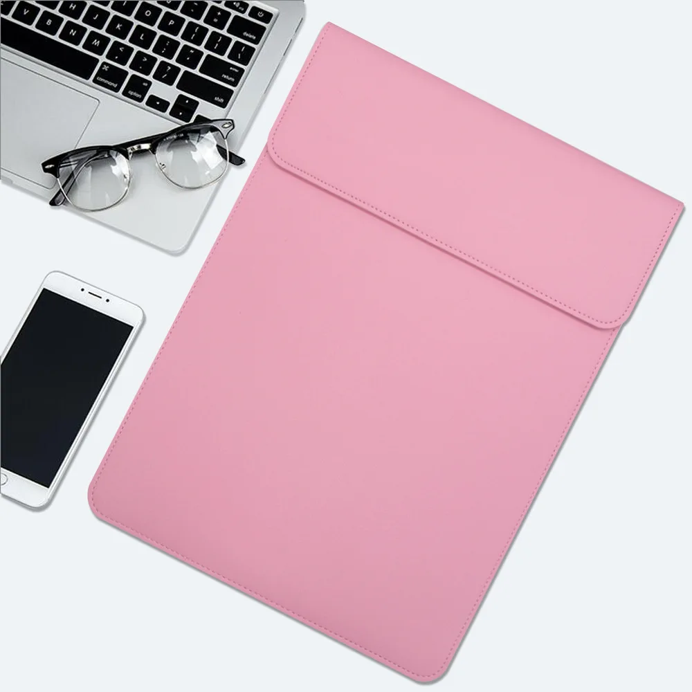 Переносная сумка для ноутбука из ПУ кожи Macbook Air Pro 11 12 13 15 Retina 6 дюйма чехол