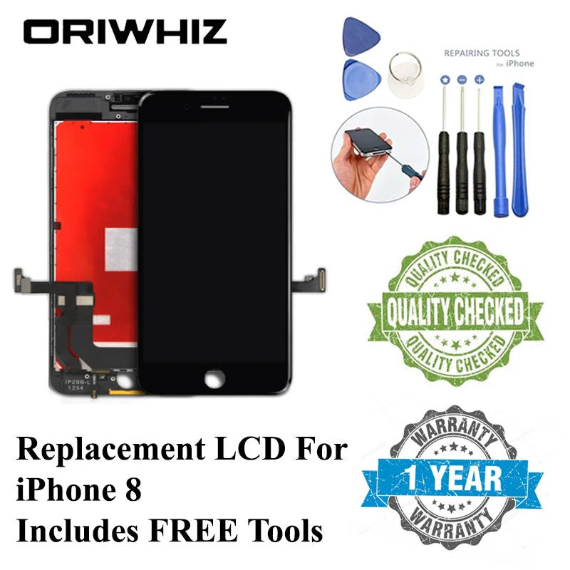 ORIWHIZ LCD For iPhone 5C 5S 6S 8 Display Touch Screen With Digitizer Replacement Assebmbly Frame | Мобильные телефоны и