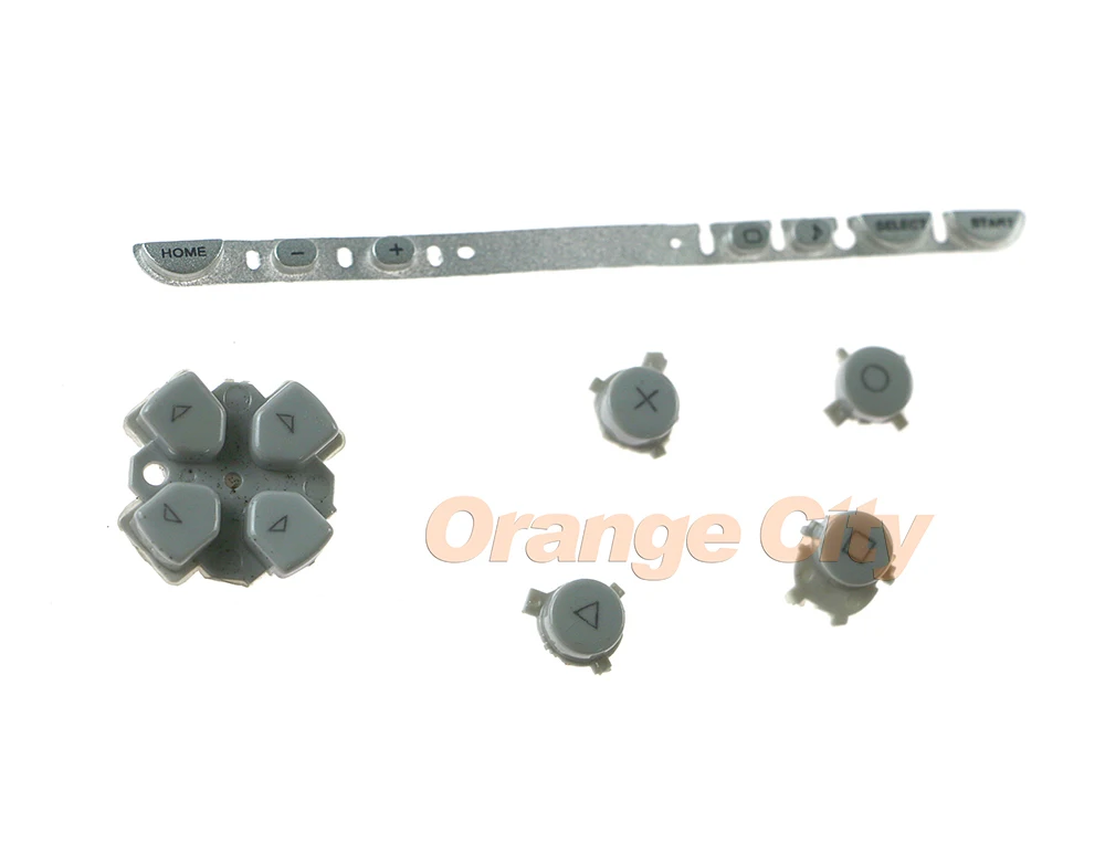 ChengChengDianWan многоцветные левые и правые кнопки набор кнопок для замены PSP 1000 тонкая