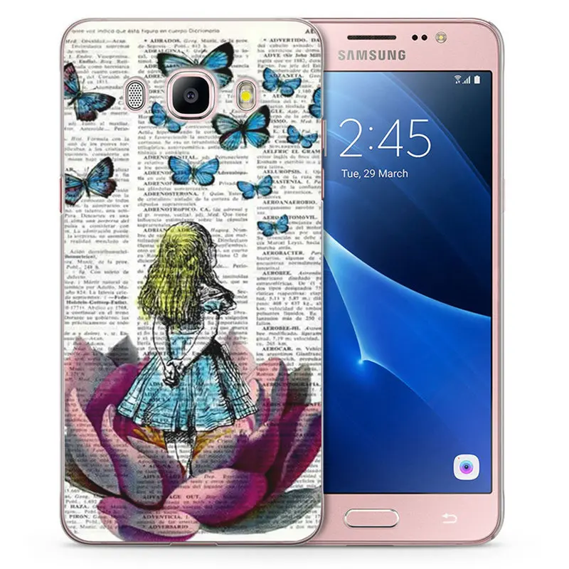 Thin Back Cases For Samsung Galaxy J1 J2 J3 J5 J7 Case Luxury Flower Painted Soft TPU Silicone Cover J120 J330 J530F C835 |
