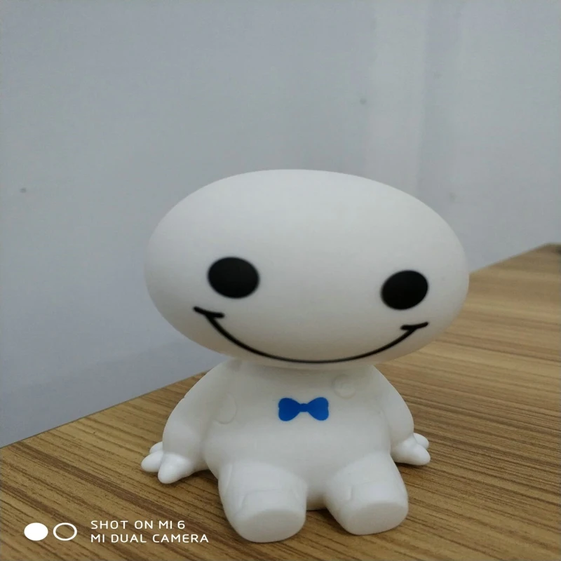 Мультфильм Пластиковый робот Baymax неваляшка фигура украшения авто Интерьер