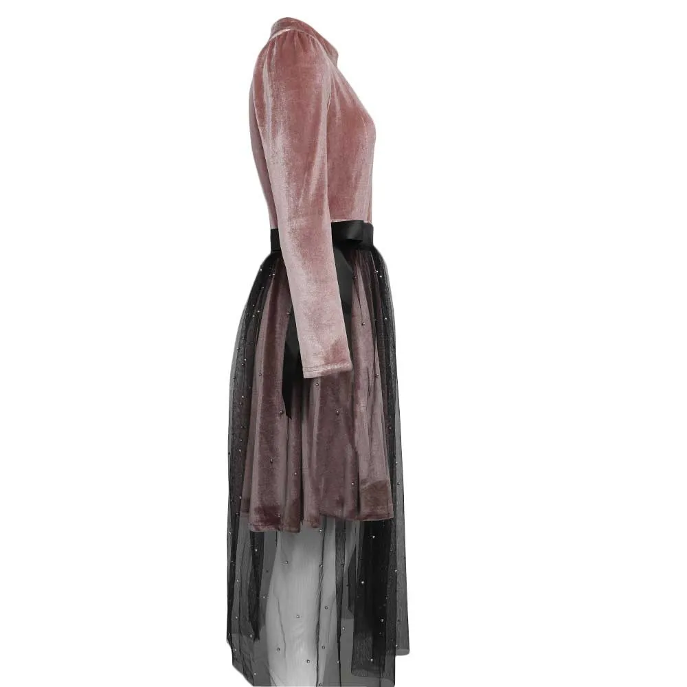 Новинка лета 2018 модный винтажный шифоновый цветочный бархатный свитер в