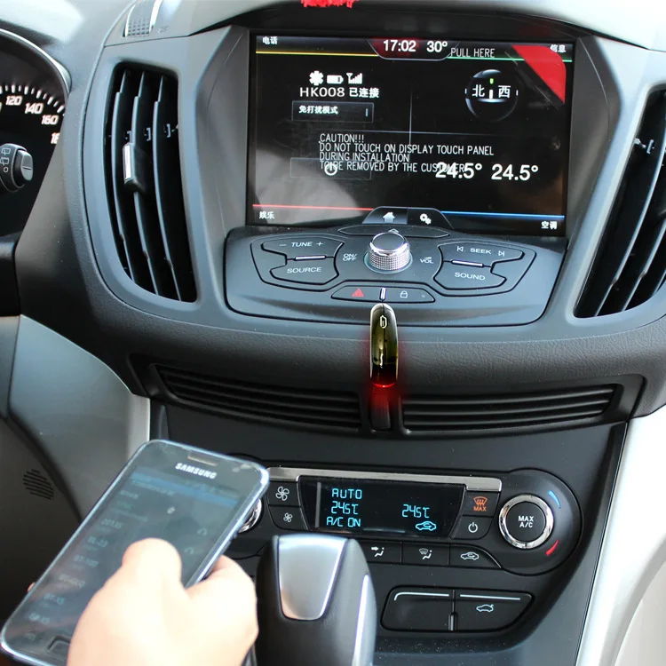 FDOMAIN bluetooth handsfree car kit 3 5 мм aux аудио приемник адаптер сотовый телефон музыка mp3