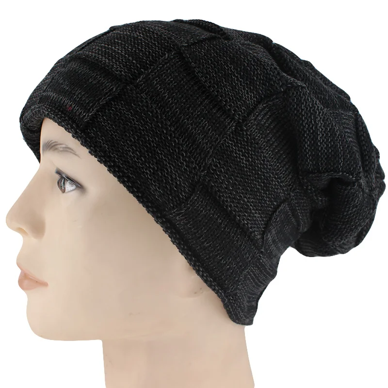Miaoxi, хип-хоп, модные, для взрослых, зимние, Skullies& Beanies для мужчин, теплая, Повседневная шапка, вязаная, унисекс, одноцветные, Gorros, женские, шерстяные шляпы