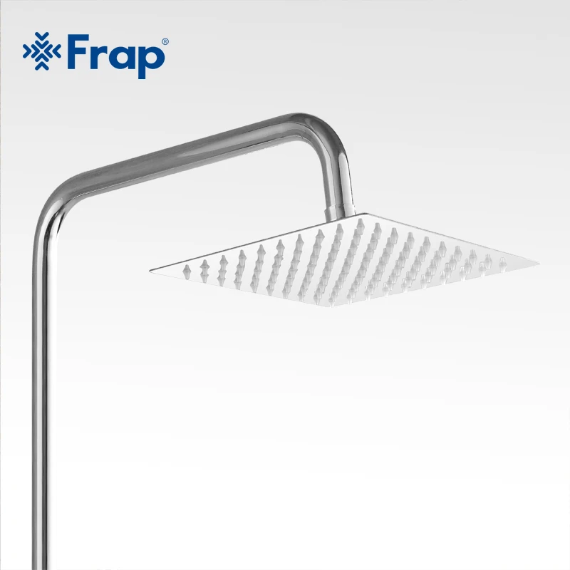 Насадка для душа квадратная из нержавеющей стали 200 200*304 мм|steel shower|stainless steel