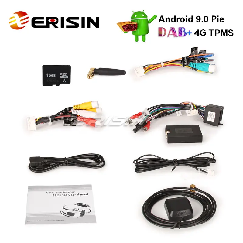Erisin ES4820R 7 &quotAndroid 9 0 Авторадио GPS TPMS OPS DAB + Wifi для Alfa Romeo Spider 159 Brera|Автомагнитолы| |