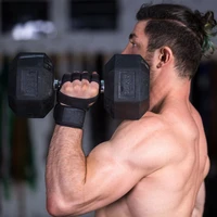 weight lifting sport gloves heavy duty straps alternative power adjustable neoprene padded wrist wraps support bodybuilding