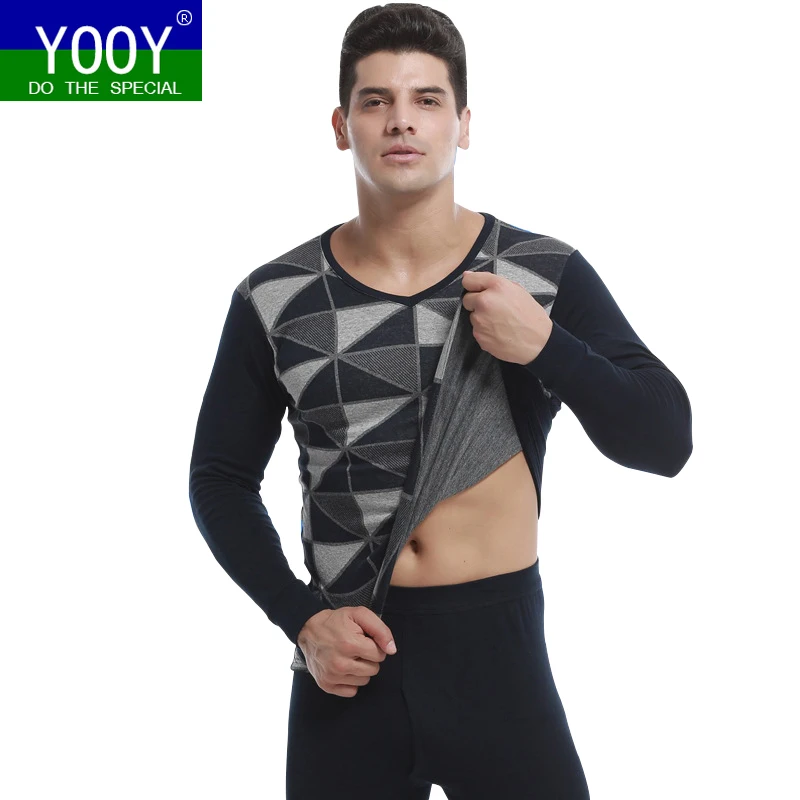 Мужская одежда YOOY для мужчин теплые штаны зимы термобелье мужские кальсоны