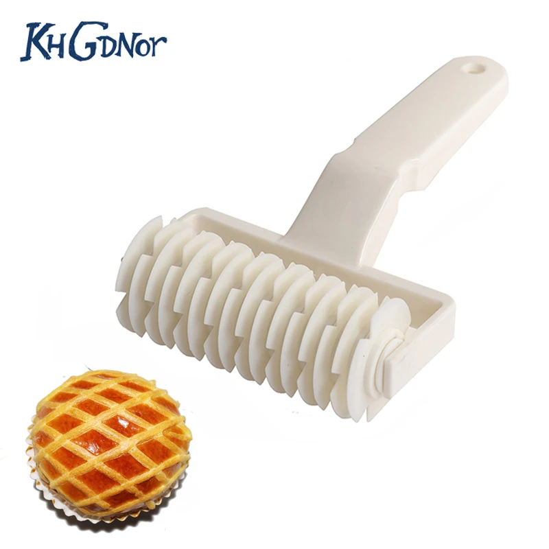 Большой размер ролик для пиццы нож пирога слайсер форма выпечки тиснение решетка