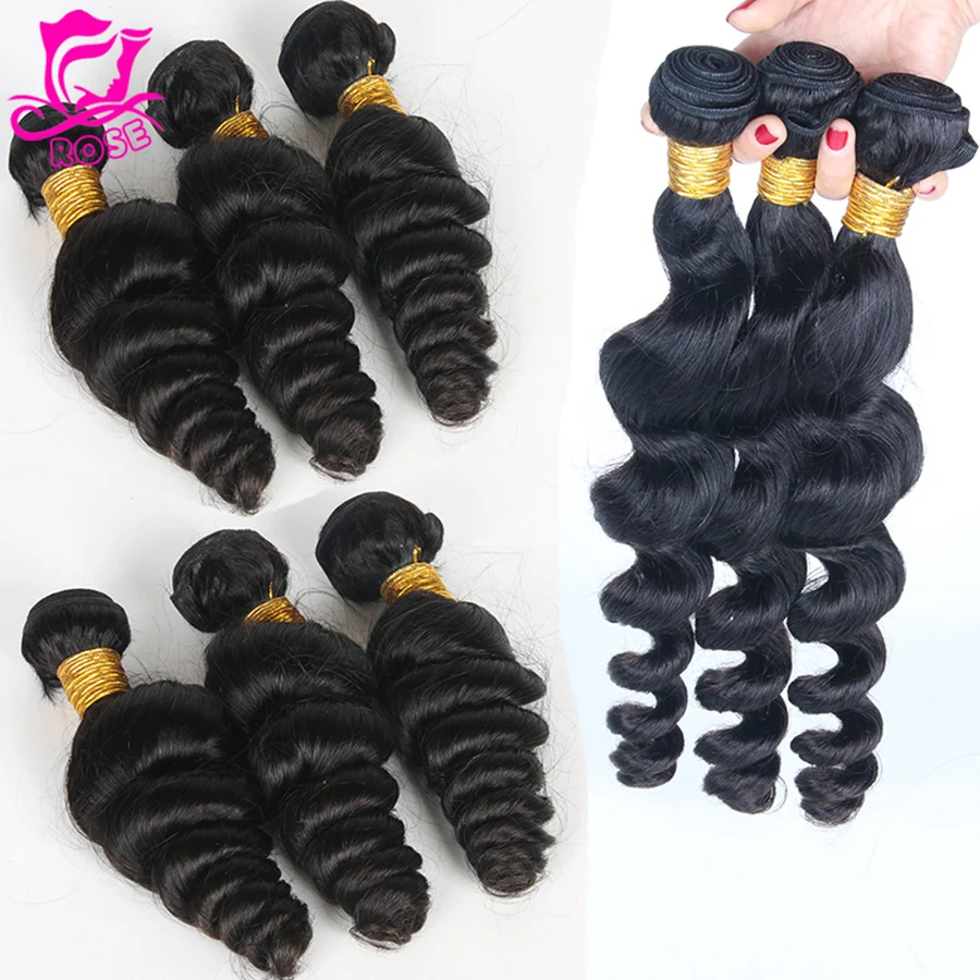 7A Best Peruvian Virgin Hair With Lace Frontal Closure13x4 Loose Wave Closure 3 Bundles Free Shipping |