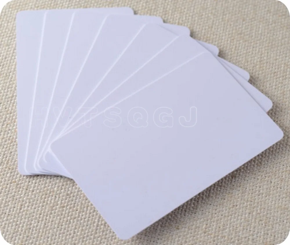 100 шт./лот ПВХ бесконтактная Смарт RFID IC карта 1k S50 13 56 МГц карты контроля