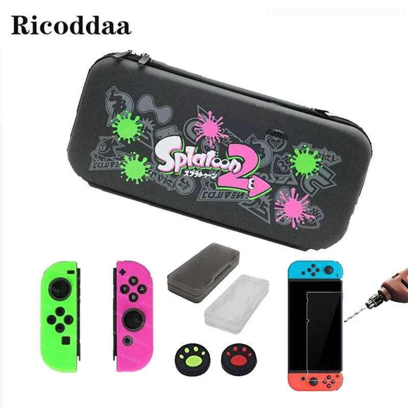 Сумка для хранения консоли Nintendo Switch протектор экрана из закаленного стекла и