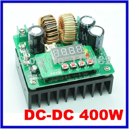 XD-24 DC-DC 400 Вт 6-40 В до 8 В-80 10A повышающий преобразователь Повышающий модуль Питание |
