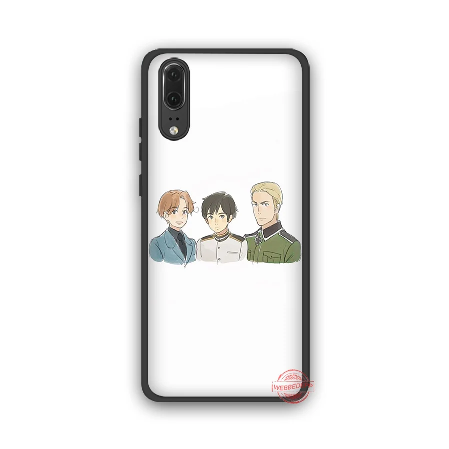 WEBBEDEPP Hetalia Axis Powers мягкий чехол для Huawei P8 P9 P10 P20 P30 Lite Pro 2017 2018 2019 | Мобильные телефоны