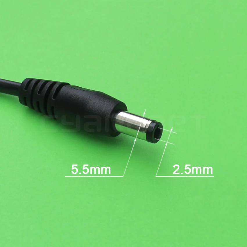 Кабель питания USB 2,0-DC 5,5 мм x 2,5 мм 1,0 м 1A с поддержкой 5 В или 12 В Кабель зарядного устройства для маршрутизатора ТВ коробка настольная лампа MP3 MP4