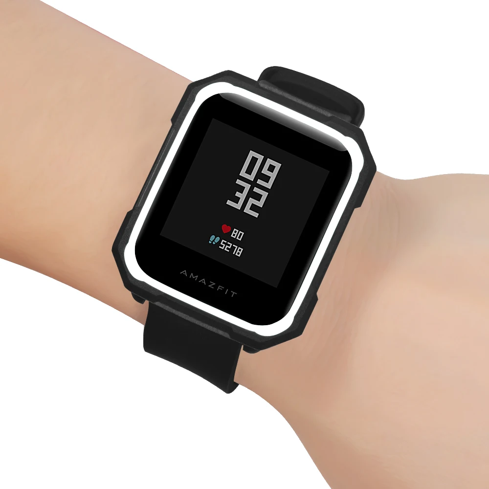 Цветной защитный чехол для Xiaomi Huami Amazfit Bip Bit youth Watch замены аксессуары