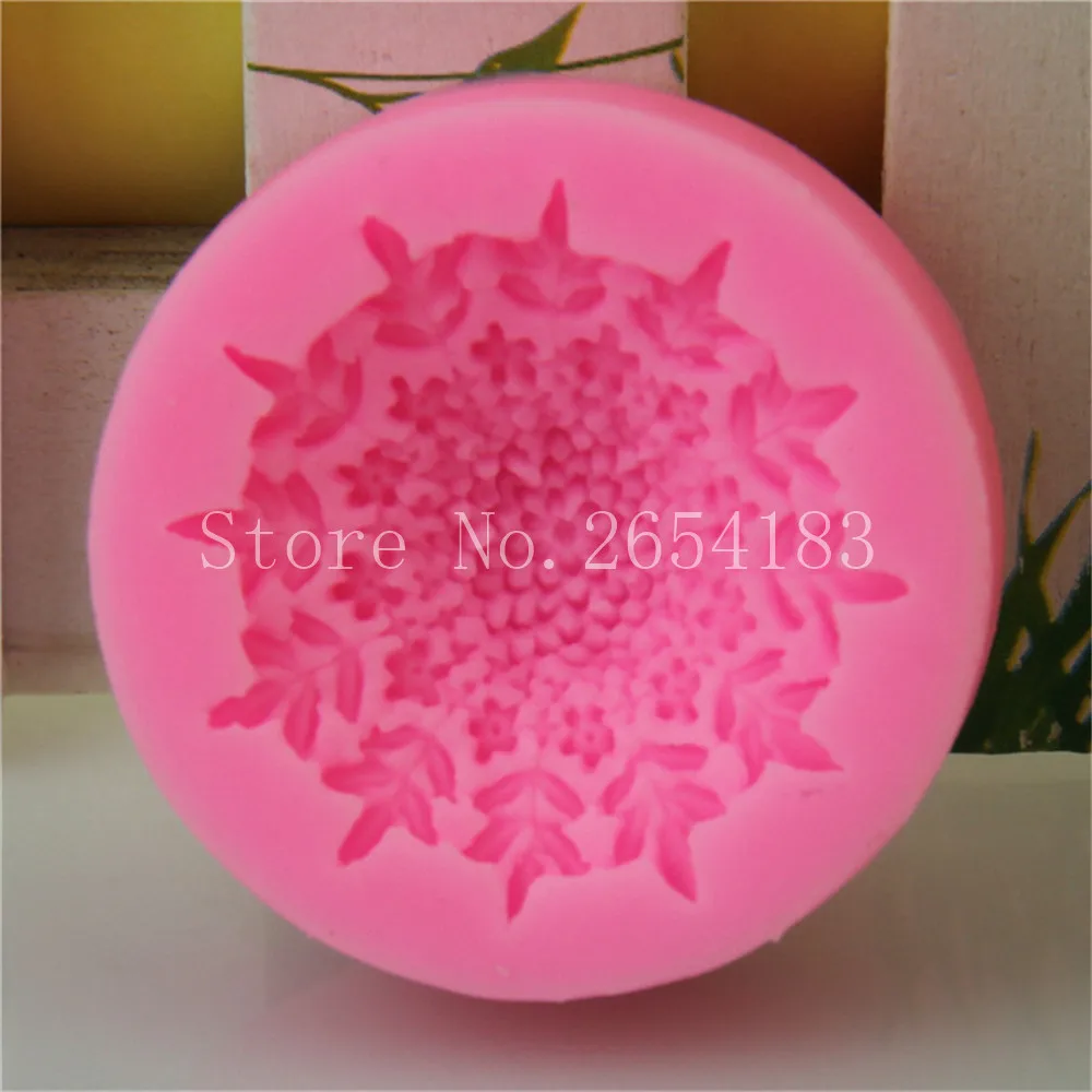 Flower Anemone Silicone Fondant Actinian Soap 3D Cake Mold Cupcake Jelly Candy Chocolate Decoration Baking Tool FQ3265 | Дом и сад
