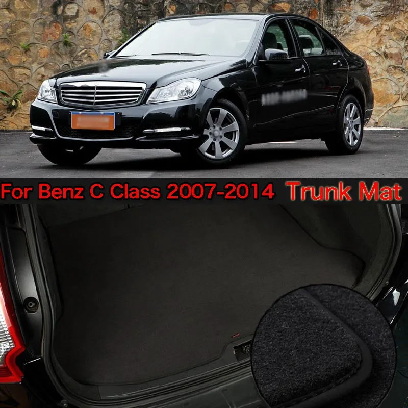 

Nylon Fabric Washable Car Trunk Cargo Liner Carpet Mats For Benz W204 C Class 2007-2014