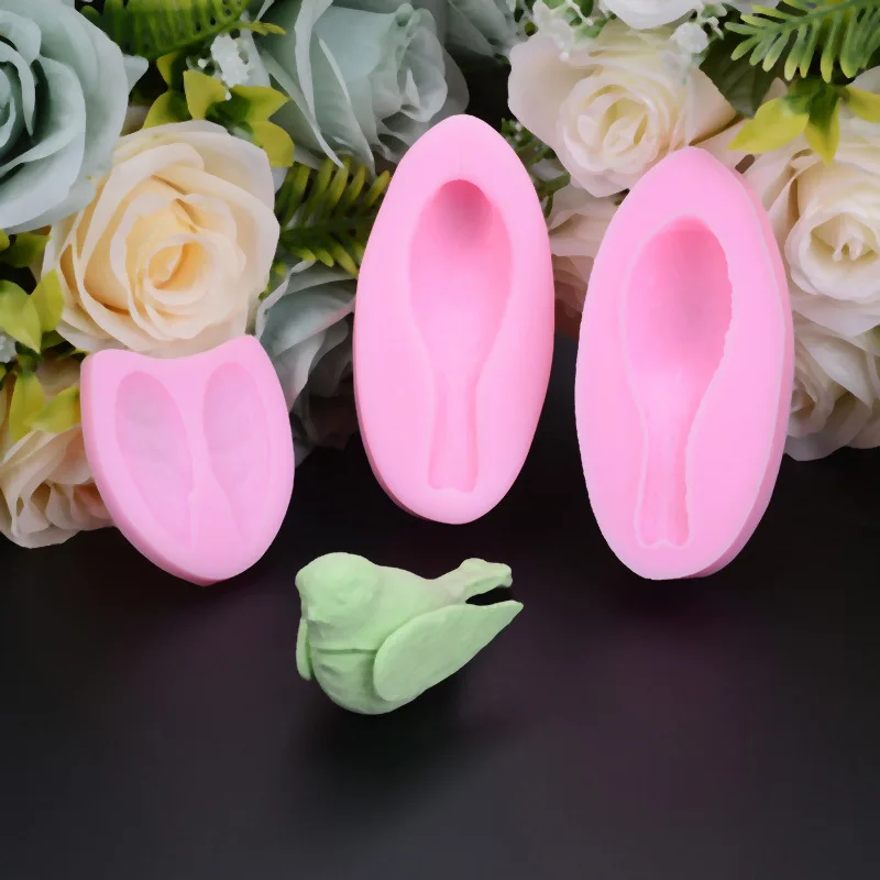 Luyou 3D птица инструменты для украшения тортов из мастики кондитерский шприц