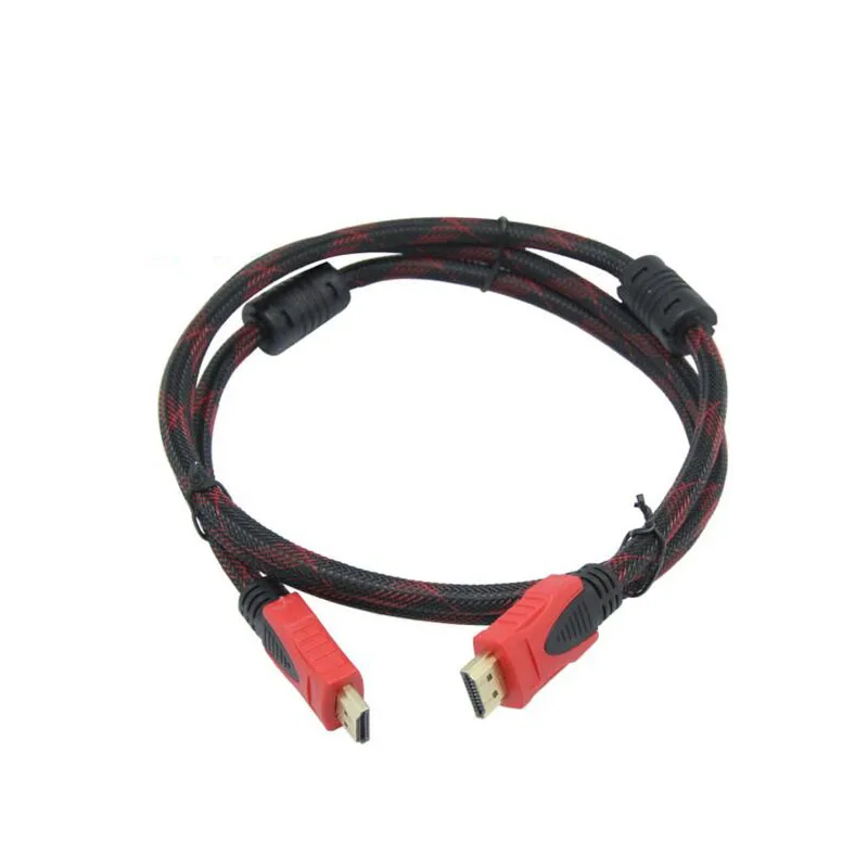 Высококачественный высокоскоростной Плетеный HDMI кабель JINCHI 1080P Версия 1 4 для ТВ
