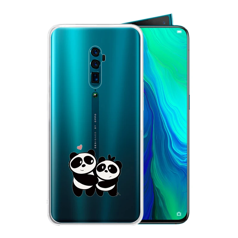 Soft Silicone Clear TPU Case for OPPO Reno 10x zoom Reno2 F 2 Z R17 R15 R11 Plus 9S R15X Ace K5 K3 K1 Cover |