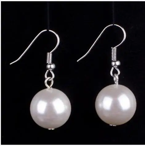 Ea711 Свадебные богемные Простые Модные серьги-подвески из сплава 8 мм 10 с