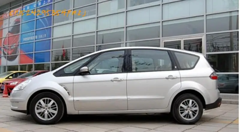 Подходит для 2007 2012 Ford S MAX хромированная Задняя Крышка багажника BAGAGEIRA крышка