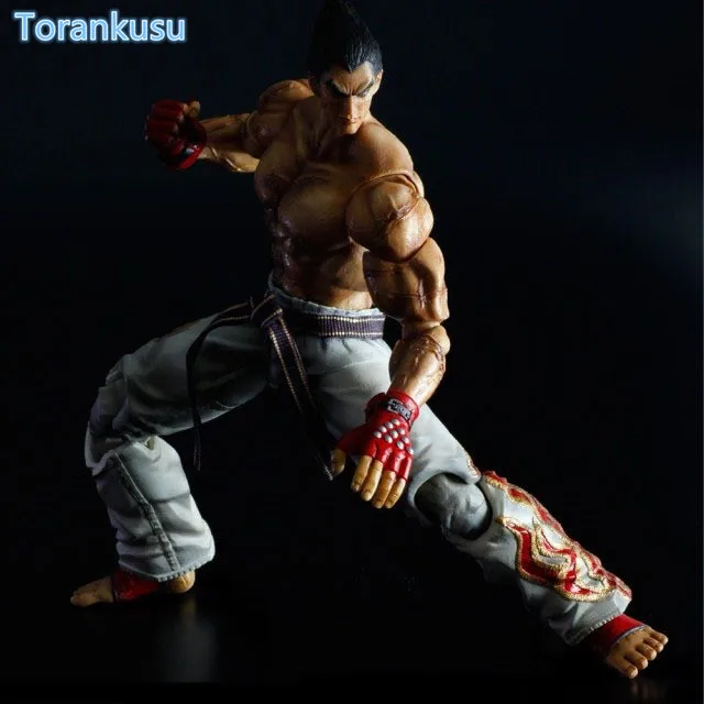Tekken фигурка Kazuya Mishima Play искусство Kai ПВХ игрушка 260 мм аниме игра коллекция модель