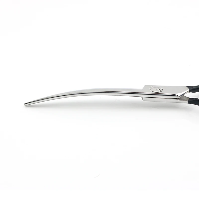 Профессиональные ножницы для груминга собак 6 5 дюйма изогнутые фиолетовый