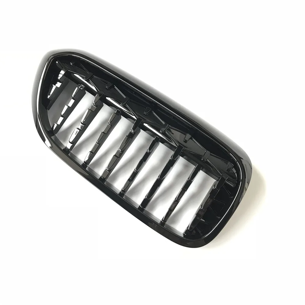 2 шт. черный серебристый бриллиант автомобильный Стайлинг решетка для гриля