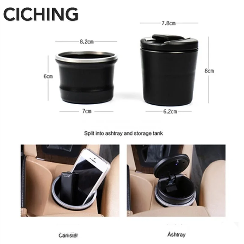 Пепельница для машины пепельница стакан хранения с Fiat Panda Bravo Punto Linea Croma 500