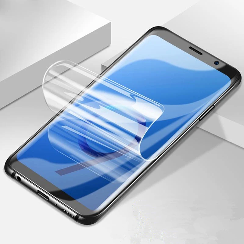 Для Samsung Note 8 9 Гидрогелевая защита для экрана полное покрытие защитная пленка не