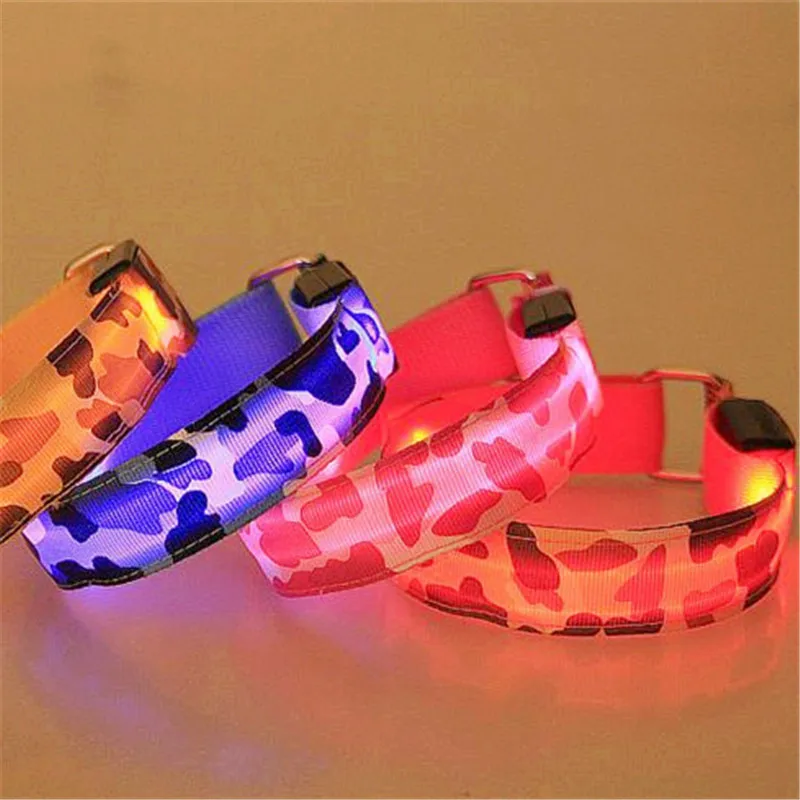 

15PCS/LOT LED bracelets Light up toys glow flashing camouflage pattern wrist band for event party decoration outdoor supplies