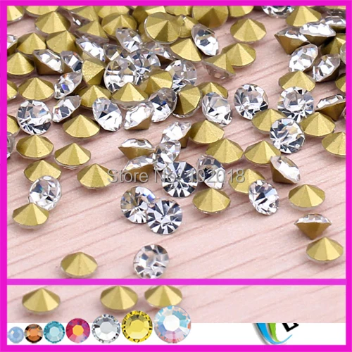 Размеры кристаллов ss0 ss1 ss2 до ss20 ss30 ss28 ss38 Стразы с обратной стороной цвет для