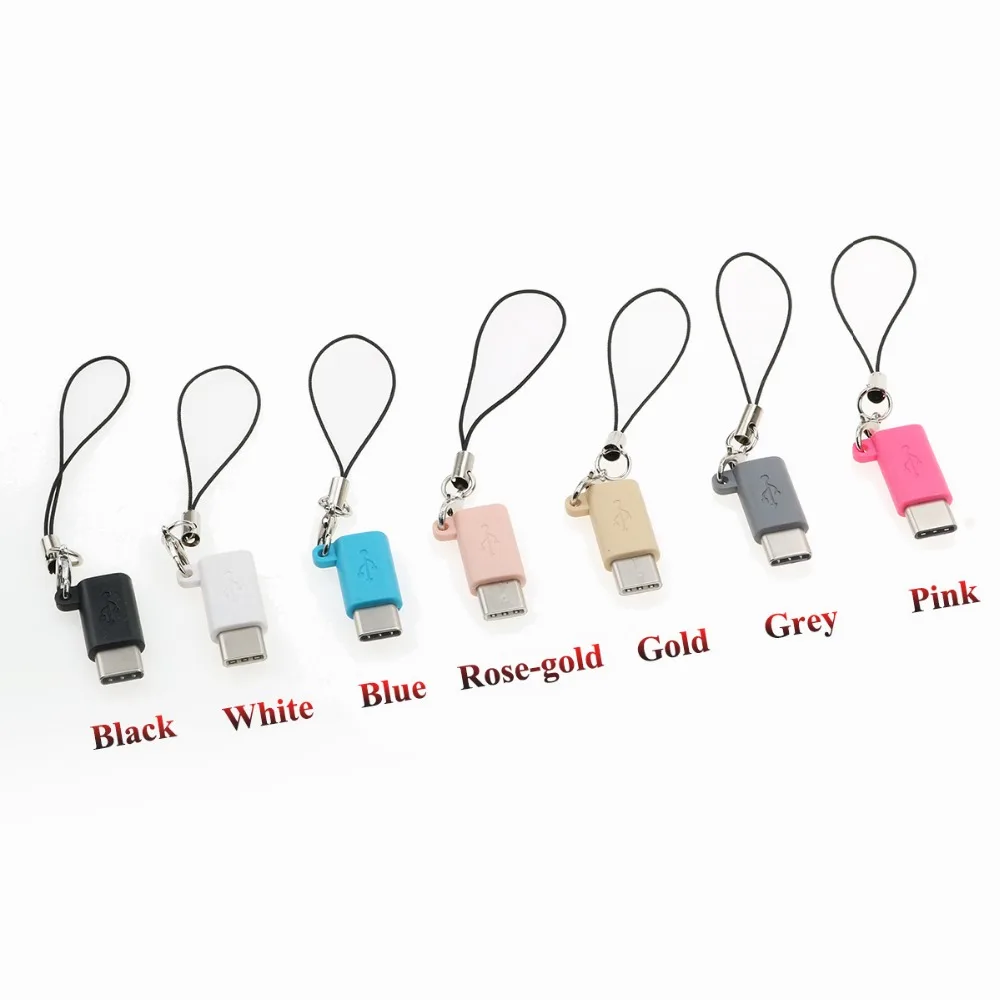 Юйси микро USB Женский Тип C 3,1 Мужской кабель адаптер зарядка и синхронизация данных USB C конвертер для samsung S8 для LG G5 G6 для Xiaomi
