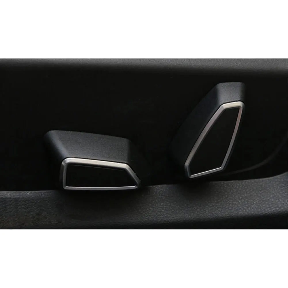 4 шт. ABS кнопки регулировки переднего сиденья для переключателя крышки BMW 5 серии