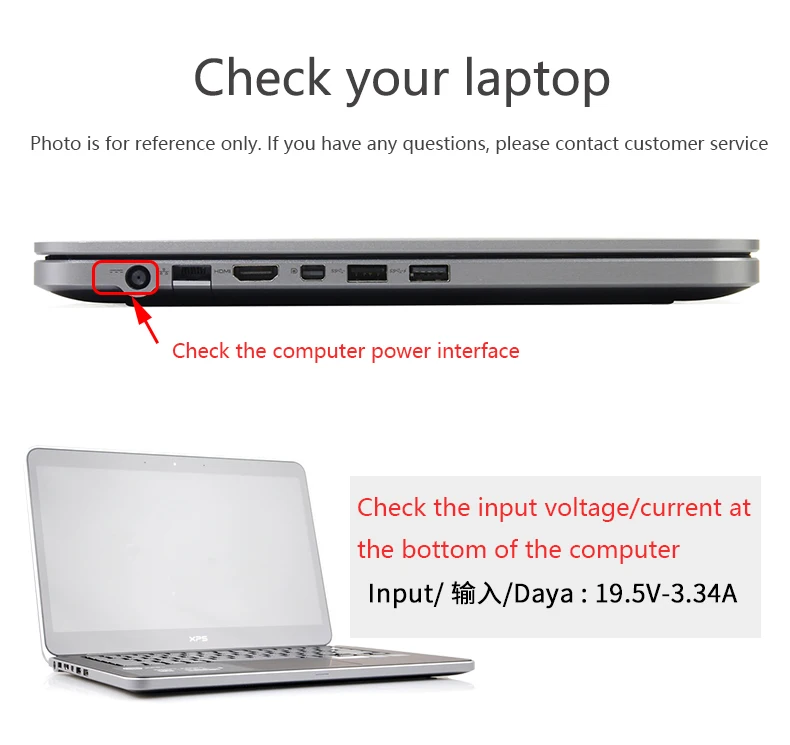 Новинка оригинальное зарядное устройство для ноутбука DELL Inspiron 15 19 5 1750 1545 1525 6000 PA12