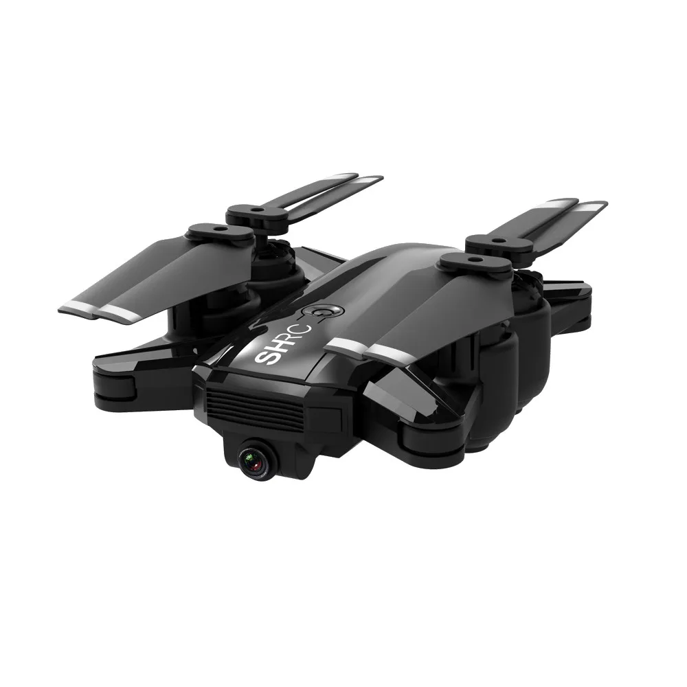 SHRC H1 Дрон wifi 720P камера FPV 18 мин Время полета gps режим слежения за мной складной ударопрочный селфи Дрон RC Квадрокоптер