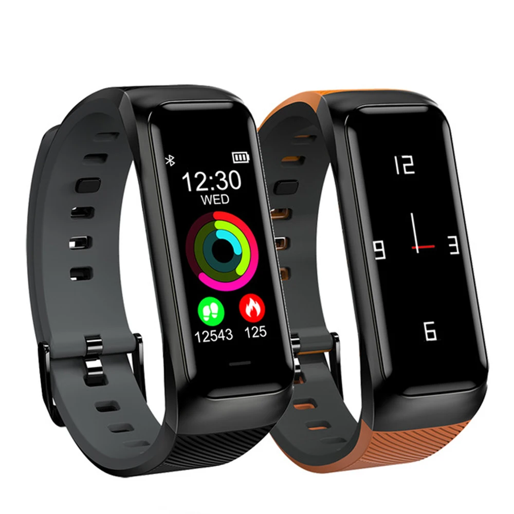 B02 Smart Band IP68 Водонепроницаемый сердечного ритма крови Давление монитор Фитнес
